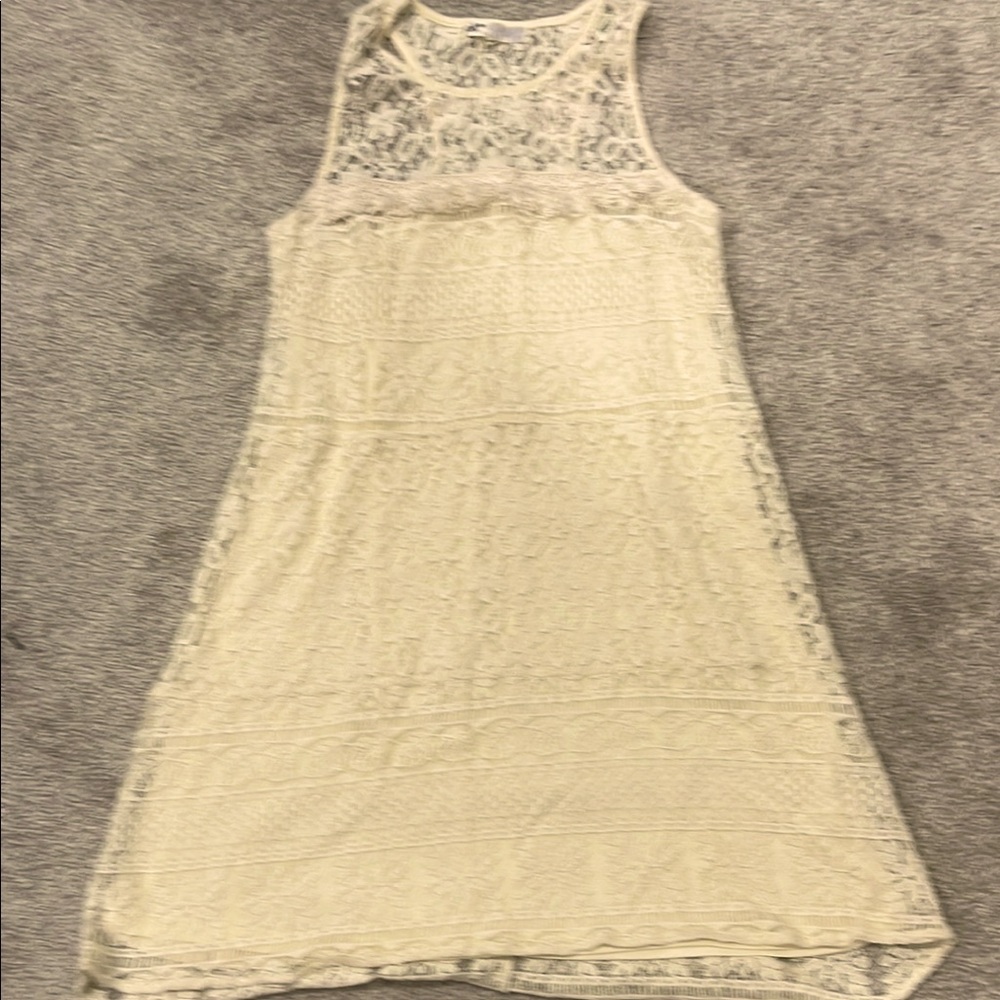 Elegant Lace Sleeveless Dress